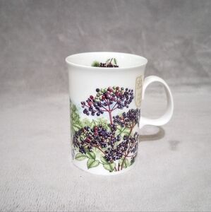 Hedgerow Fruits Elderberries Dunoon English Bone China Cup Mug